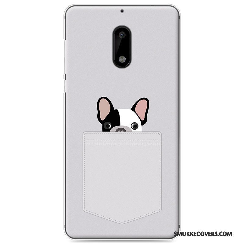 Etui Nokia 6 Cartoon Trend Telefon, Cover Nokia 6 Silikone Grøn Anti-fald