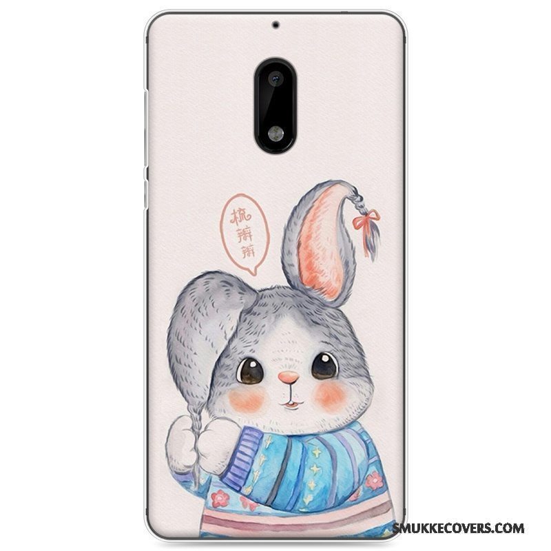 Etui Nokia 6 Cartoon Trend Telefon, Cover Nokia 6 Silikone Grøn Anti-fald