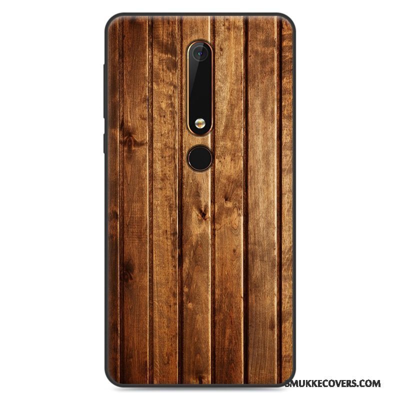 Etui Nokia 6 Vintage Ny Anti-fald, Cover Nokia 6 Beskyttelse Telefonhvid