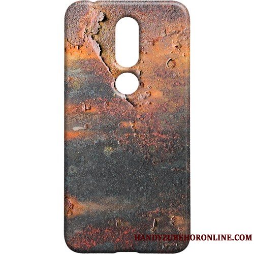 Etui Nokia 7.1 Kreativ Ny Af Personlighed, Cover Nokia 7.1 Beskyttelse Hvid Anti-fald