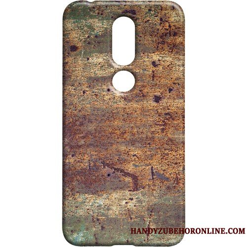 Etui Nokia 7.1 Kreativ Ny Af Personlighed, Cover Nokia 7.1 Beskyttelse Hvid Anti-fald