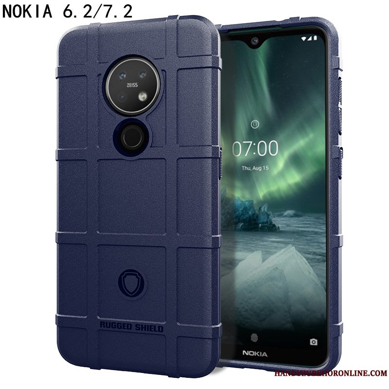 Etui Nokia 7.2 Blød Trendy Magnetisk, Cover Nokia 7.2 Beskyttelse Ny Telefon