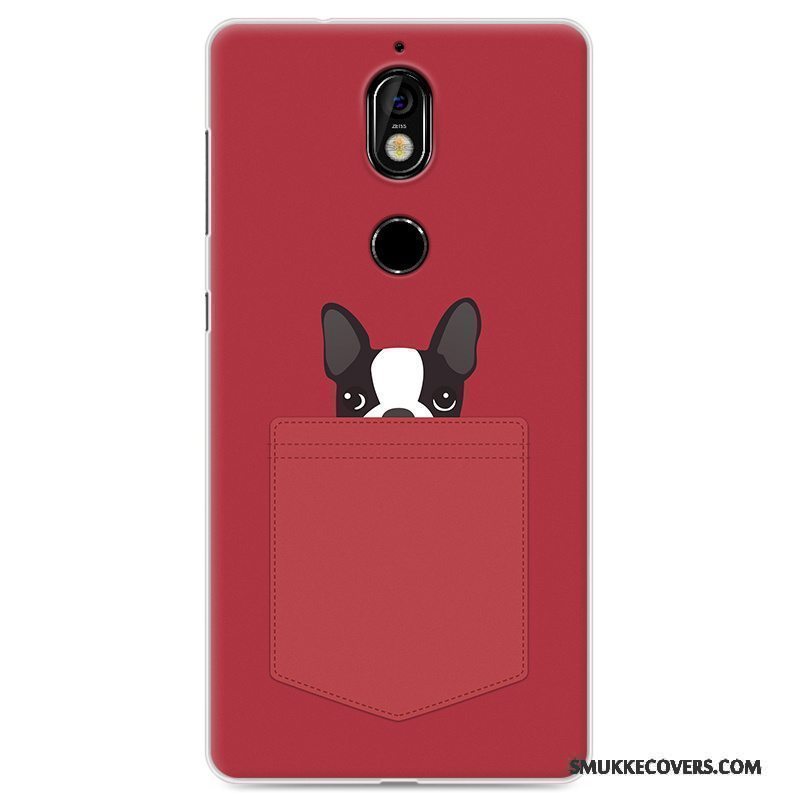 Etui Nokia 7 Beskyttelse Telefonanti-fald, Cover Nokia 7 Cartoon Trend Lyserød