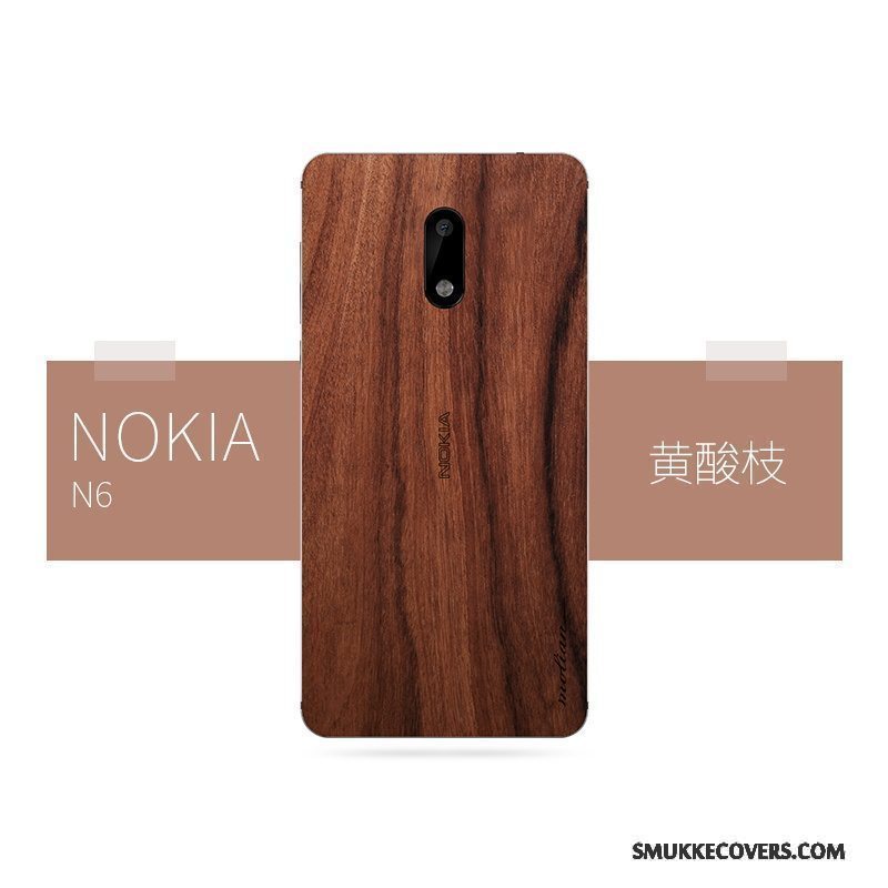Etui Nokia 7 Massivt Træ Skærmbeskyttelse Af Personlighed, Cover Nokia 7 Føle Trend