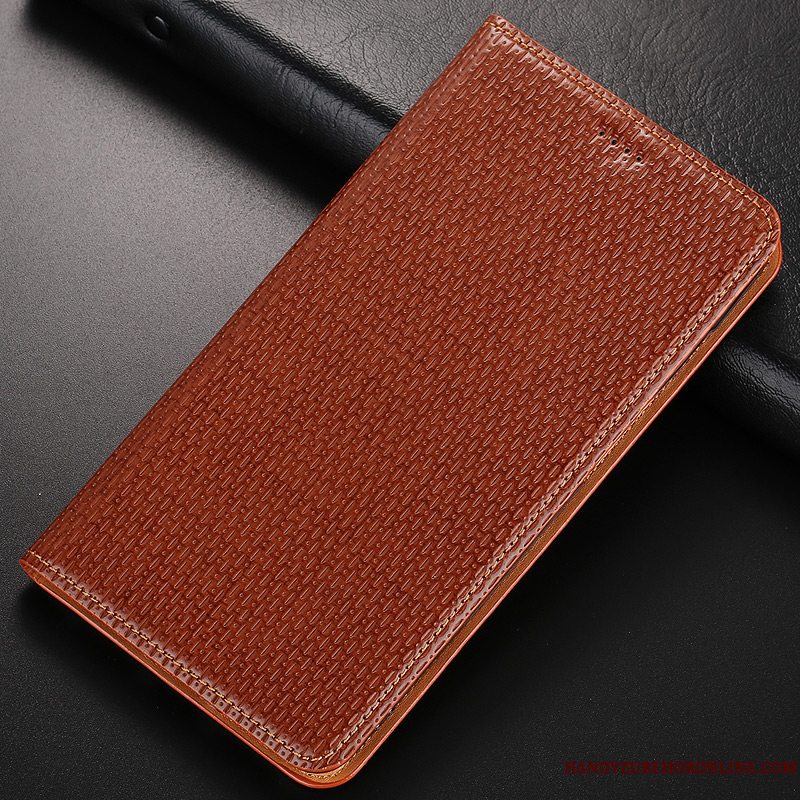 Etui Nokia 8.1 Læder Telefonanti-fald, Cover Nokia 8.1 Folio Sort