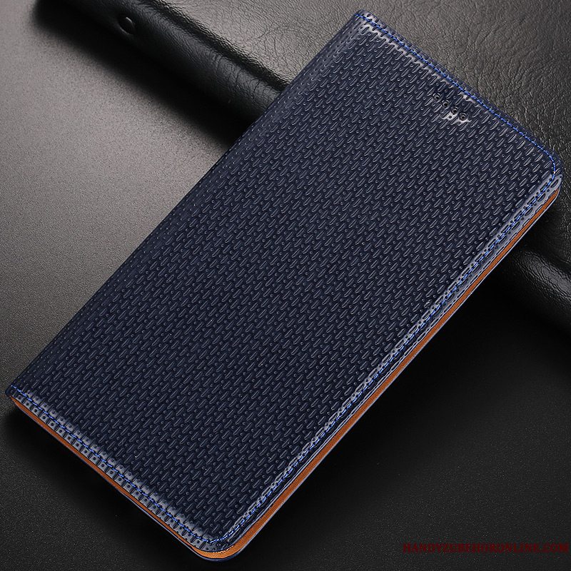 Etui Nokia 8.1 Læder Telefonanti-fald, Cover Nokia 8.1 Folio Sort