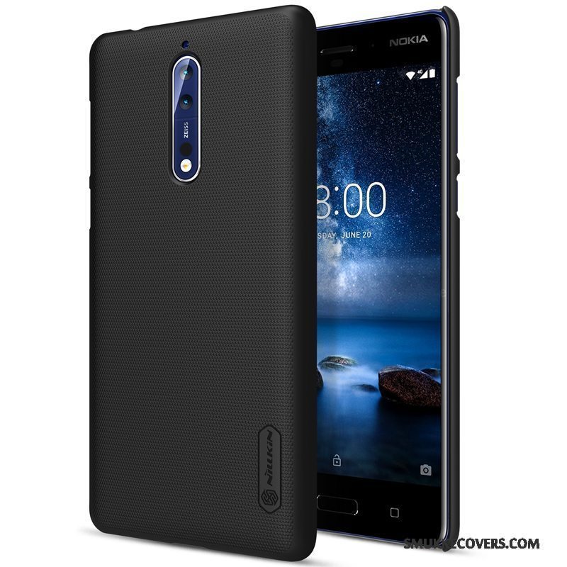 Etui Nokia 8 Beskyttelse Telefonanti-fald, Cover Nokia 8 Hvid Guld