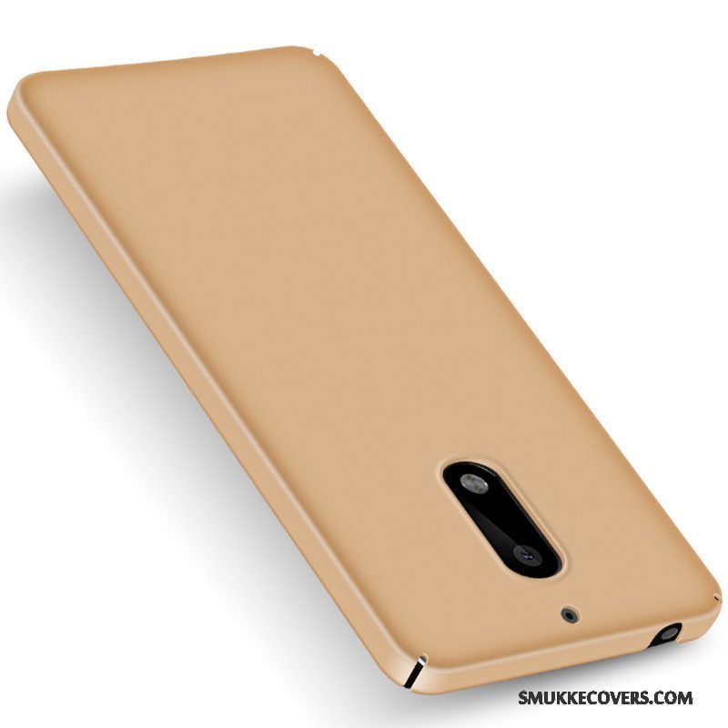 Etui Nokia 8 Kreativ Simple Lyserød, Cover Nokia 8 Support Nubuck Ring