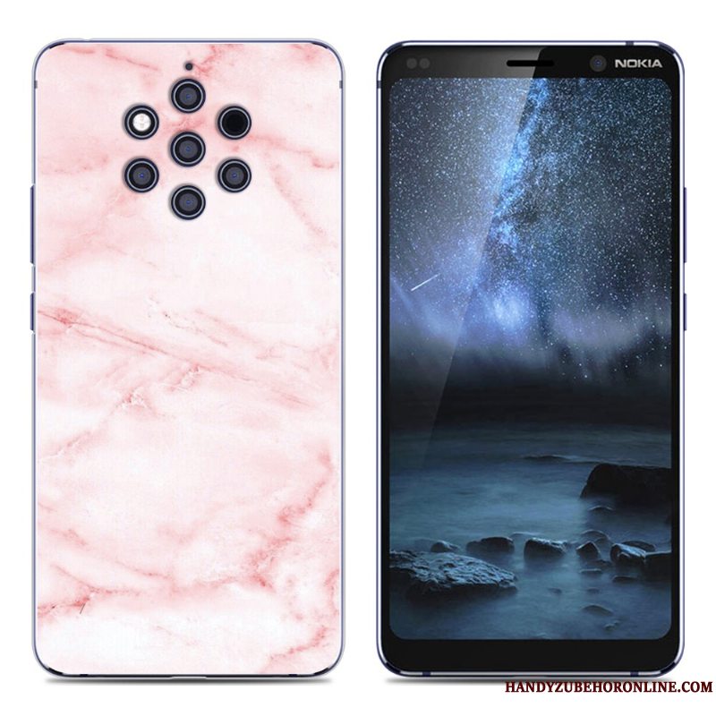 Etui Nokia 9 Pureview Beskyttelse Grøn Pu, Cover Nokia 9 Pureview Blød