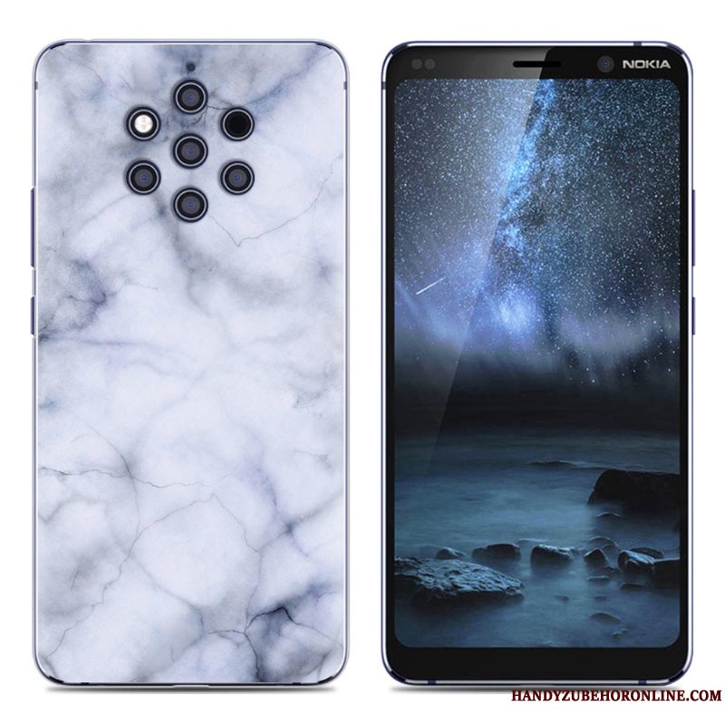 Etui Nokia 9 Pureview Beskyttelse Grøn Pu, Cover Nokia 9 Pureview Blød