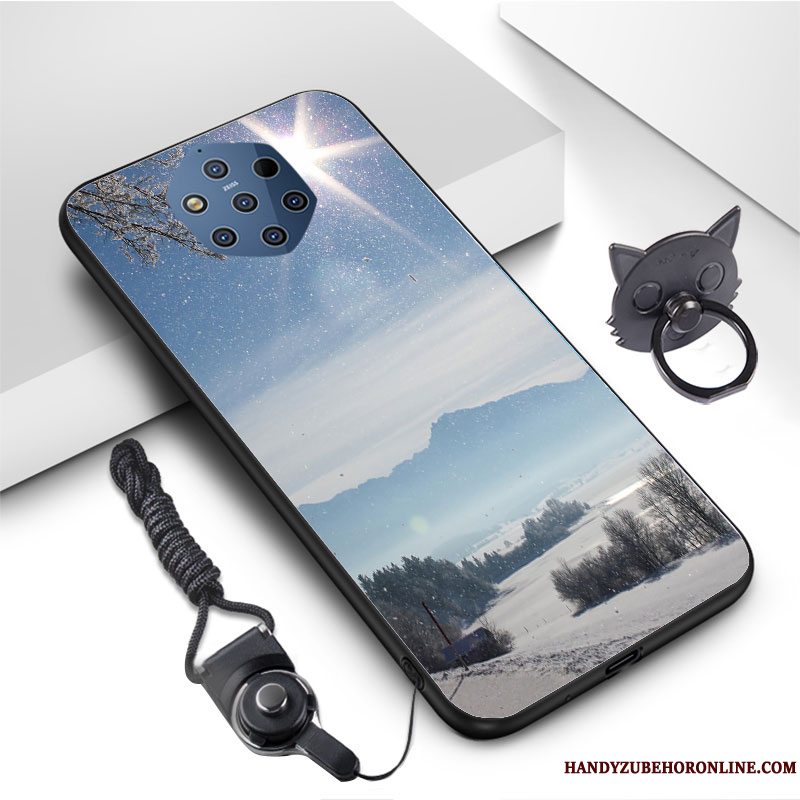 Etui Nokia 9 Pureview Vintage Original Vind, Cover Nokia 9 Pureview Beskyttelse Anti-fald Kunst