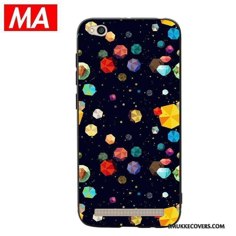 Etui Redmi 5a Beskyttelse Oliemaleri Telefon, Cover Redmi 5a Farve Planet Abstrakt