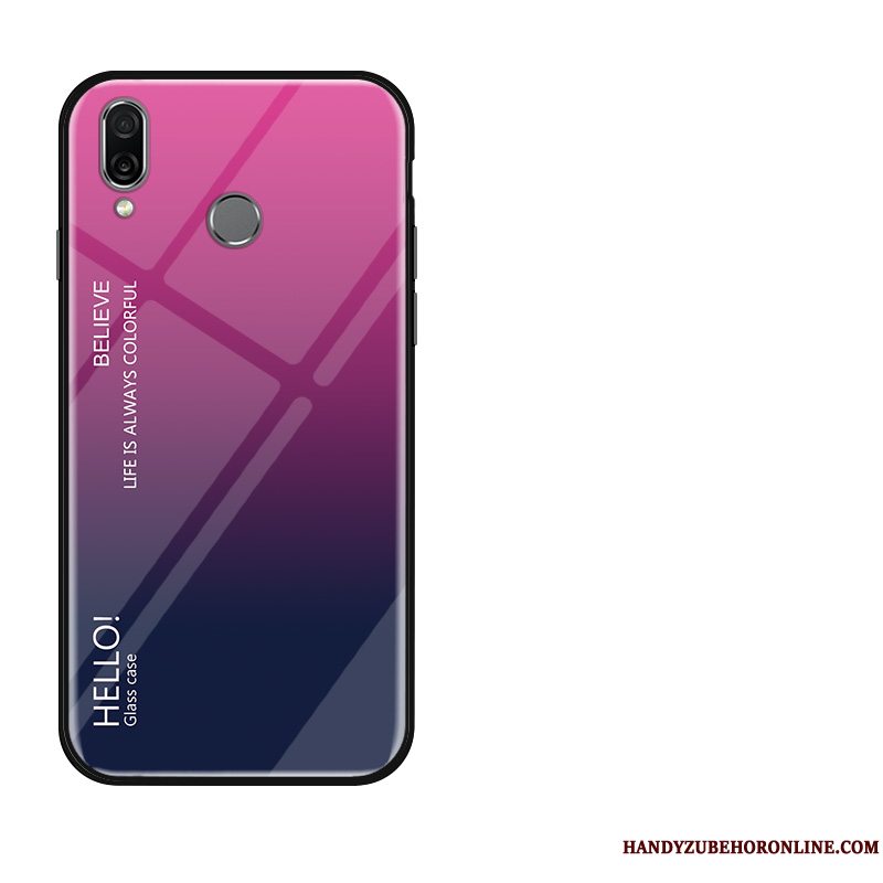 Etui Redmi 7 Beskyttelse Telefonrød, Cover Redmi 7 Blød Hærdet Glas Gul