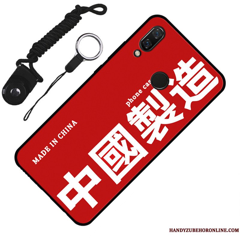 Etui Redmi 7 Blød Anti-fald Hængende Ornamenter, Cover Redmi 7 Smuk Blå