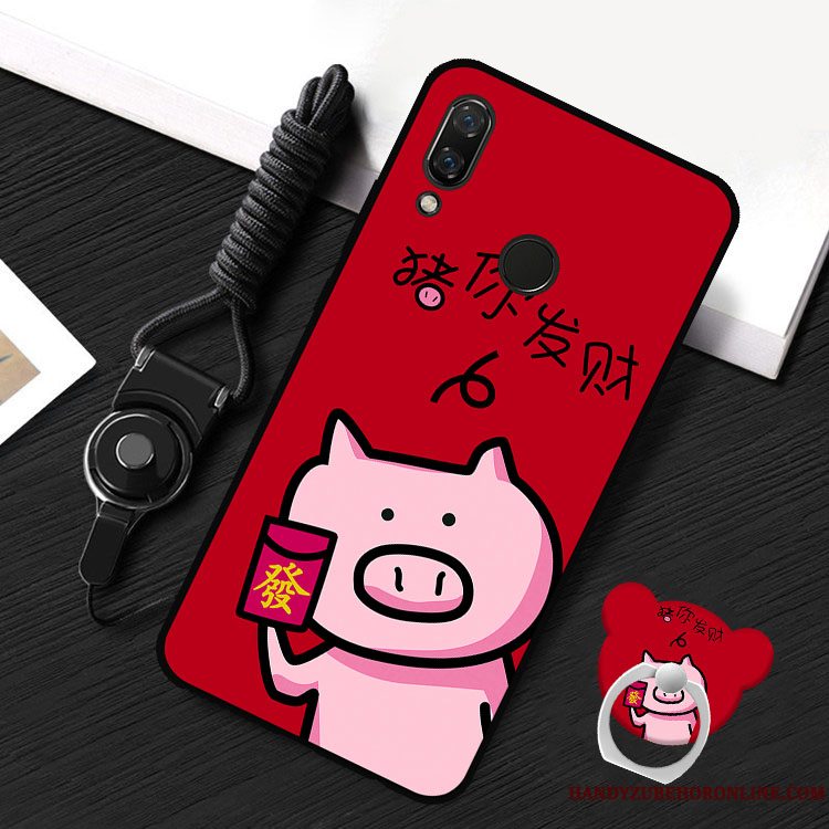 Etui Redmi 7 Cartoon Trend Hængende Ornamenter, Cover Redmi 7 Beskyttelse Guld Af Personlighed