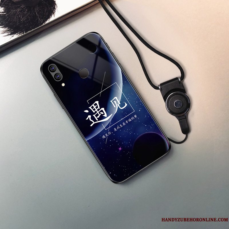 Etui Redmi 7 Kreativ Hængende Hals Lille Sektion, Cover Redmi 7 Telefonsort