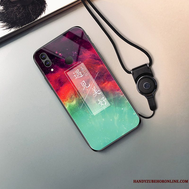 Etui Redmi 7 Kreativ Hængende Hals Lille Sektion, Cover Redmi 7 Telefonsort