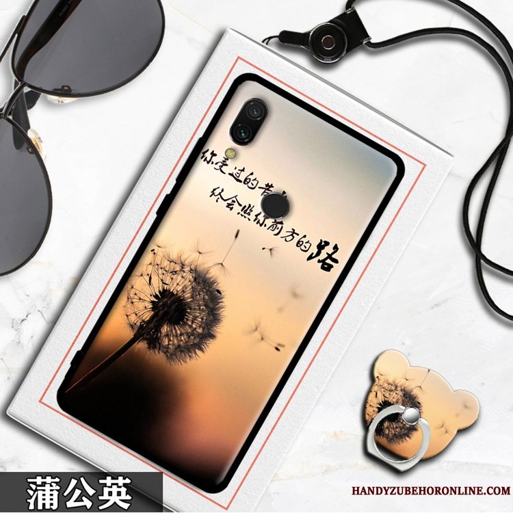 Etui Redmi 7 Silikone Anti-fald Lille Sektion, Cover Redmi 7 Blød Hvid Telefon