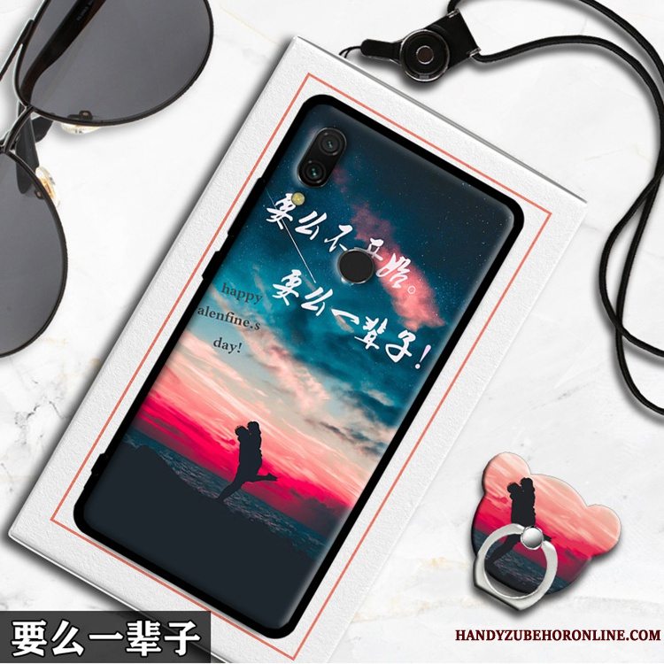 Etui Redmi 7 Silikone Anti-fald Lille Sektion, Cover Redmi 7 Blød Hvid Telefon