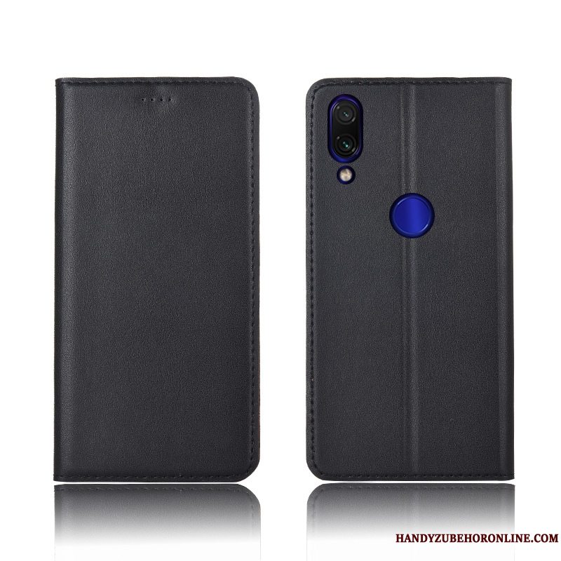 Etui Redmi 7 Silikone Anti-fald Lille Sektion, Cover Redmi 7 Tasker Rød Telefon