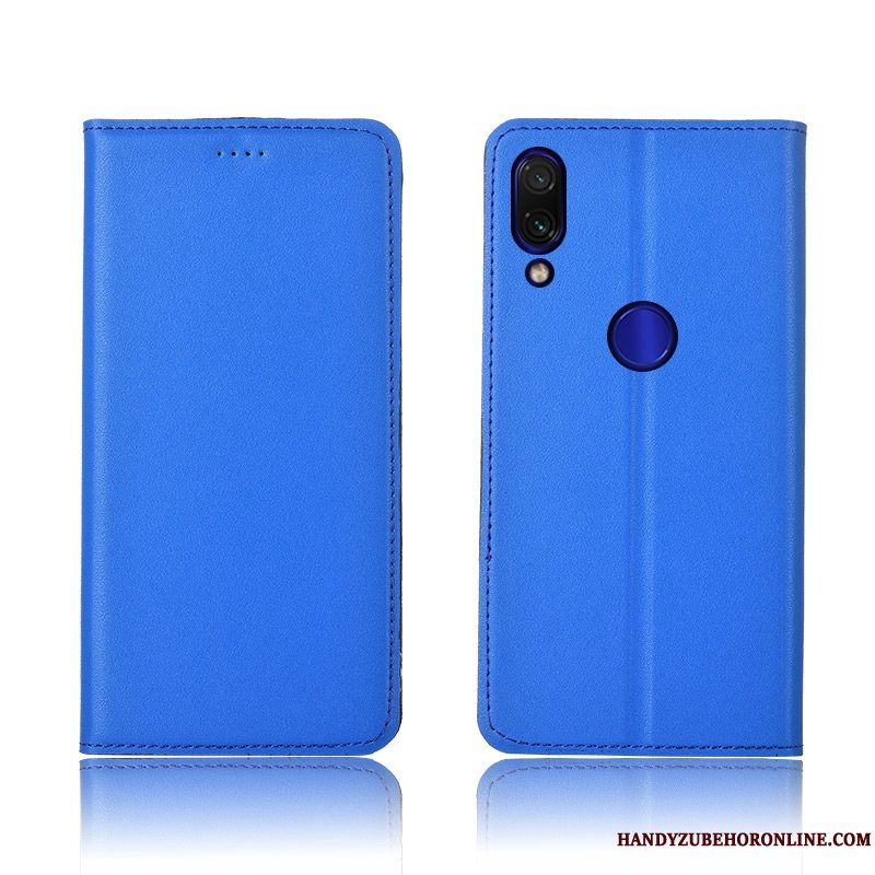 Etui Redmi 7 Silikone Anti-fald Lille Sektion, Cover Redmi 7 Tasker Rød Telefon