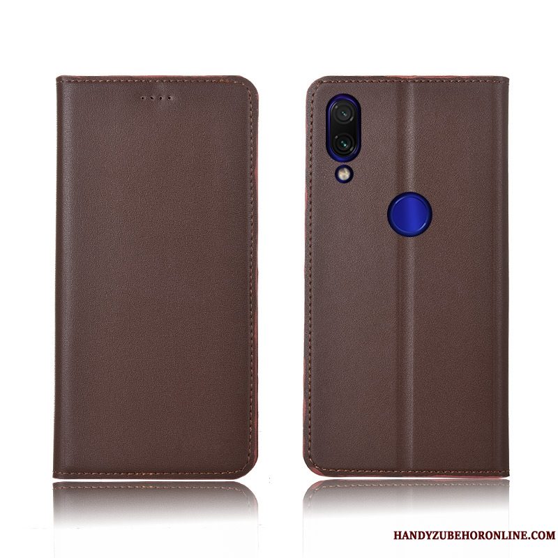 Etui Redmi 7 Silikone Anti-fald Lille Sektion, Cover Redmi 7 Tasker Rød Telefon