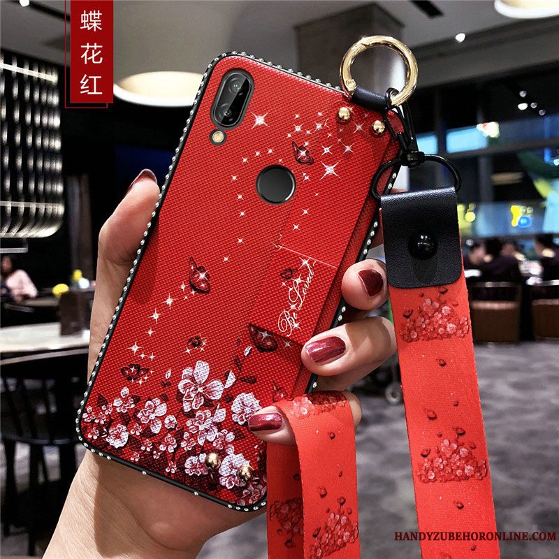 Etui Redmi 7 Tasker Anti-fald Hængende Ornamenter, Cover Redmi 7 Blød Lille Sektion Trend