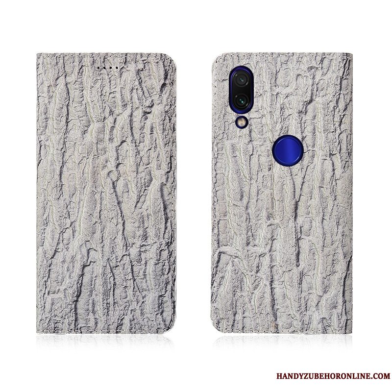 Etui Redmi 7 Tasker Tree Telefon, Cover Redmi 7 Blød Rød Anti-fald