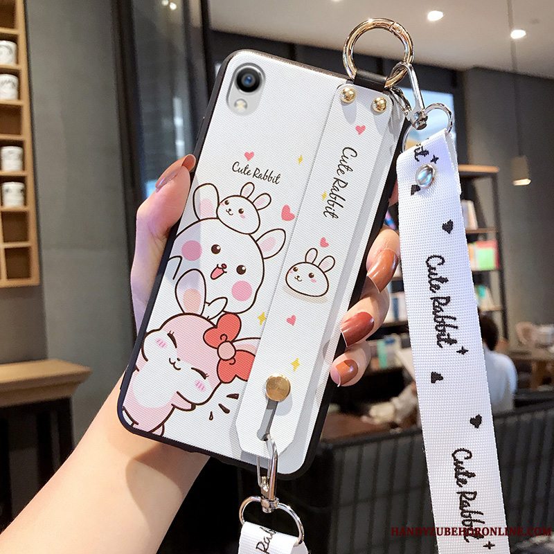 Etui Redmi 7a Blød Lille Sektion Rød, Cover Redmi 7a Beskyttelse Nubuck Gul