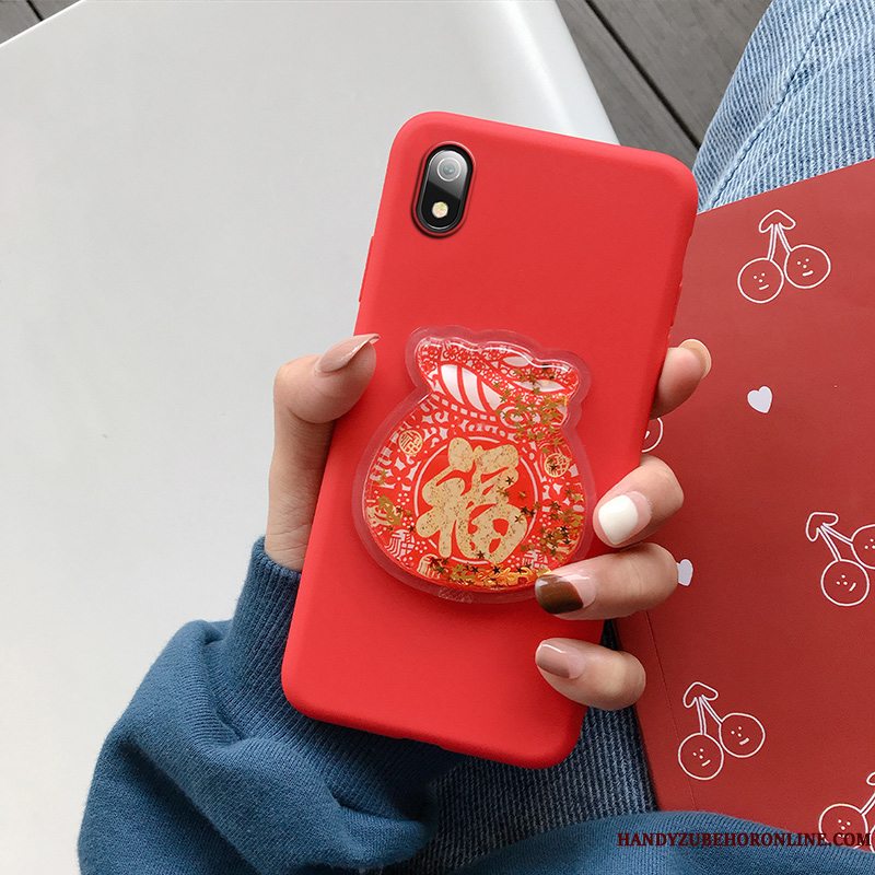 Etui Redmi 7a Blød Quicksand Elskeren, Cover Redmi 7a Læder Anti-fald Trendy