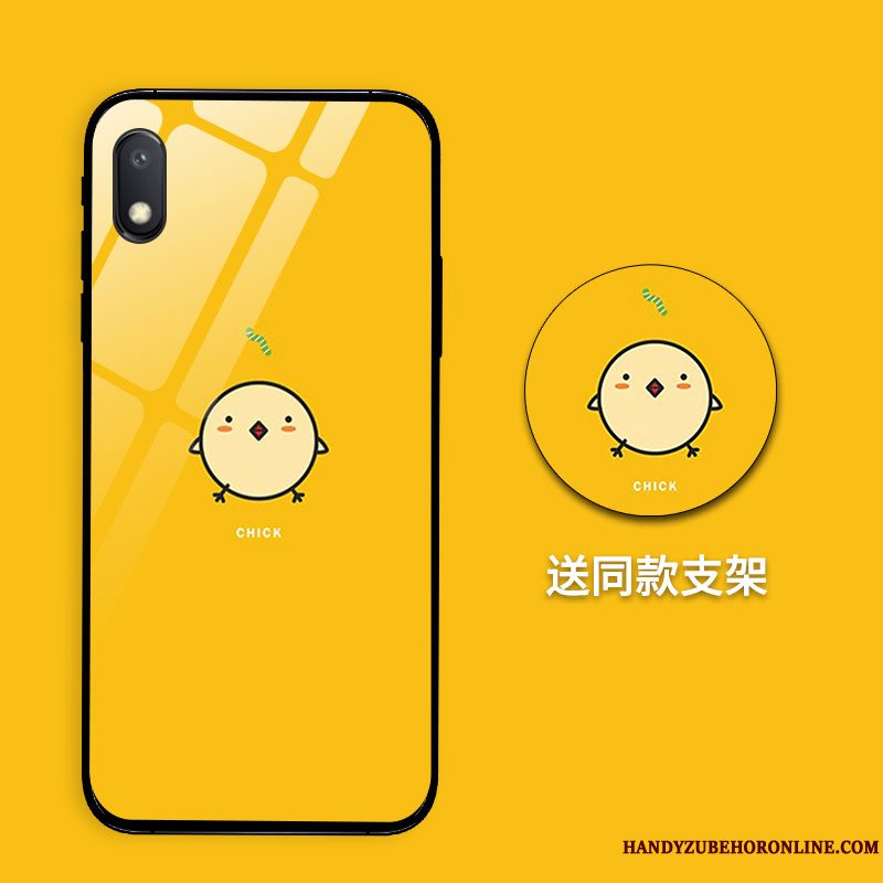 Etui Redmi 7a Cartoon Af Personlighed Anti-fald, Cover Redmi 7a Beskyttelse Net Red Glas