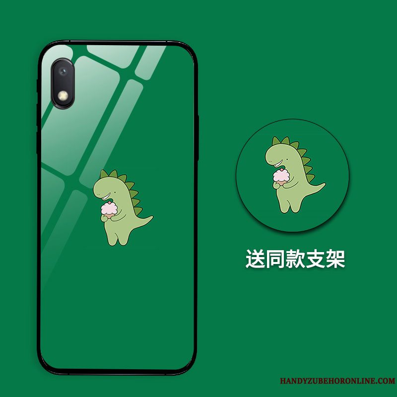 Etui Redmi 7a Cartoon Af Personlighed Anti-fald, Cover Redmi 7a Beskyttelse Net Red Glas