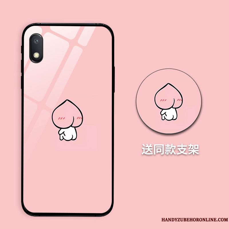 Etui Redmi 7a Cartoon Af Personlighed Anti-fald, Cover Redmi 7a Beskyttelse Net Red Glas