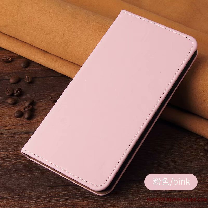 Etui Redmi 7a Læder High End Rød, Cover Redmi 7a Folio Fold Blå