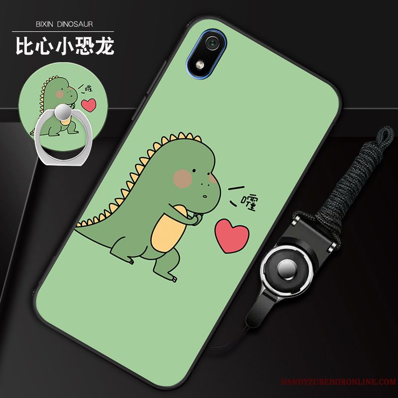 Etui Redmi 7a Silikone Anti-fald Lille Sektion, Cover Redmi 7a Blød Trend Rød