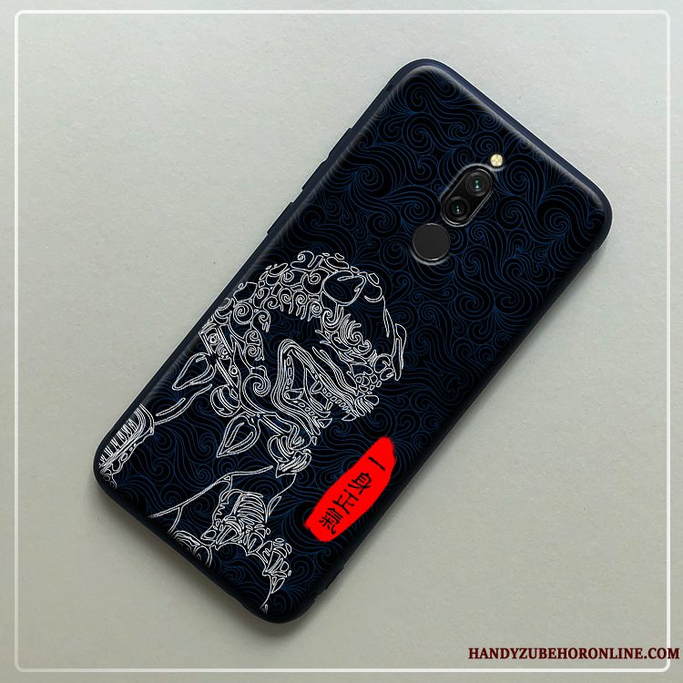 Etui Redmi 8 Blød Kunst Mønster, Cover Redmi 8 Silikone Telefonanti-fald