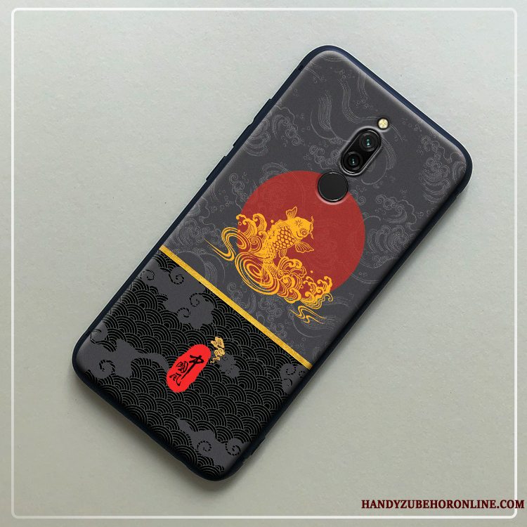 Etui Redmi 8 Blød Kunst Mønster, Cover Redmi 8 Silikone Telefonanti-fald