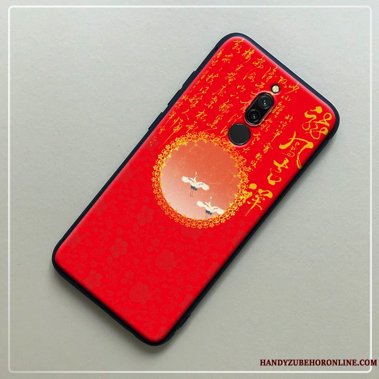 Etui Redmi 8 Blød Kunst Mønster, Cover Redmi 8 Silikone Telefonanti-fald