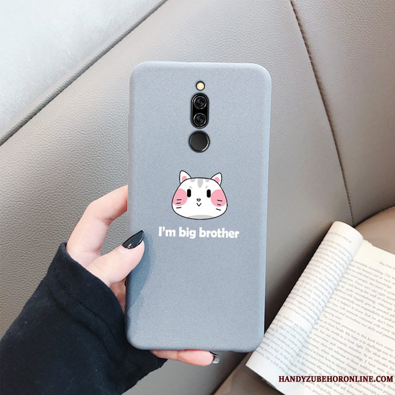 Etui Redmi 8 Blød Trendy Anti-fald, Cover Redmi 8 Silikone Nubuck Smuk