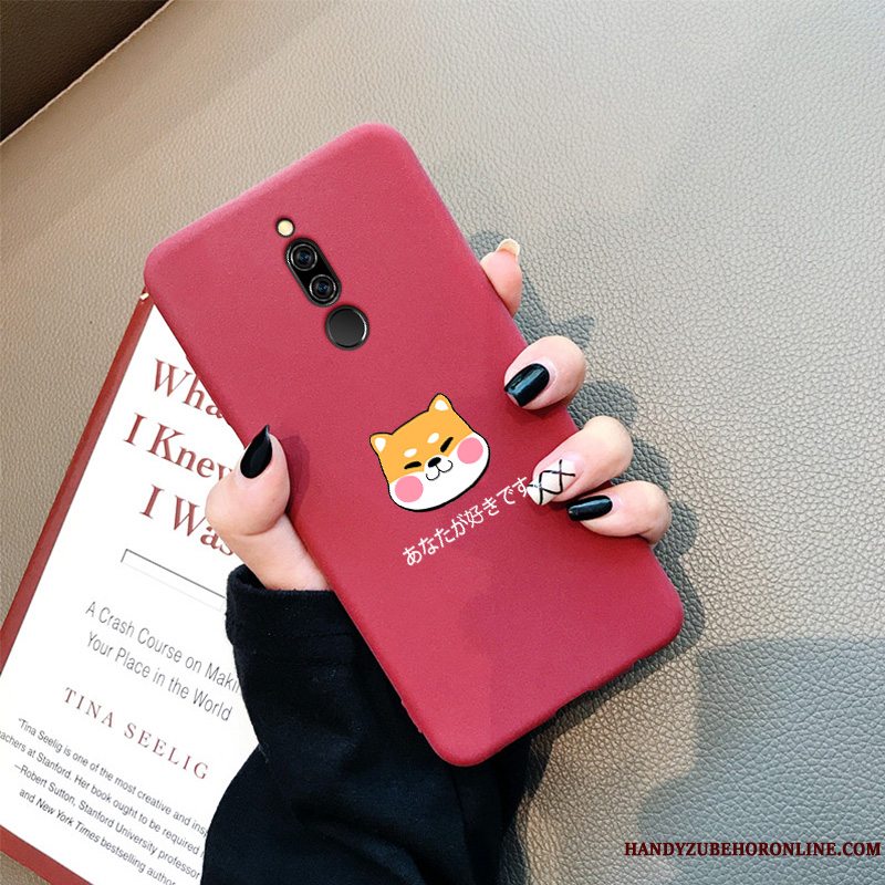 Etui Redmi 8 Blød Trendy Anti-fald, Cover Redmi 8 Silikone Nubuck Smuk