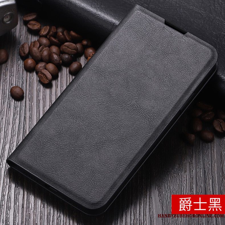 Etui Redmi 8a Beskyttelse Ny Trend, Cover Redmi 8a Folio Anti-fald Rød