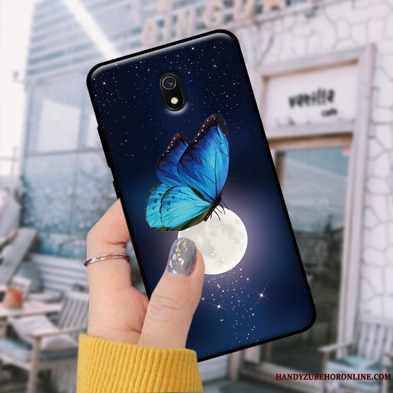 Etui Redmi 8a Blød Telefonstuderende, Cover Redmi 8a Beskyttelse Trend Rød