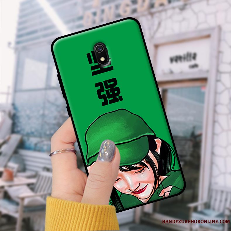 Etui Redmi 8a Blød Telefonstuderende, Cover Redmi 8a Beskyttelse Trend Rød