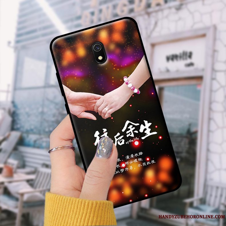 Etui Redmi 8a Blød Telefonstuderende, Cover Redmi 8a Beskyttelse Trend Rød