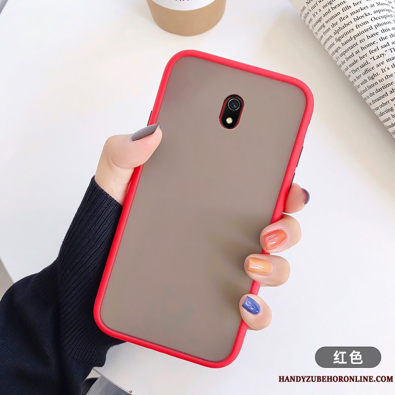 Etui Redmi 8a Mode Grøn Nubuck, Cover Redmi 8a Beskyttelse Hård Elskeren