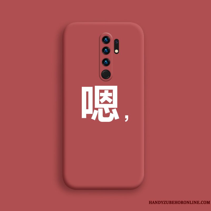 Etui Redmi 9 Blød Trendy Af Personlighed, Cover Redmi 9 Tasker Trend Net Red