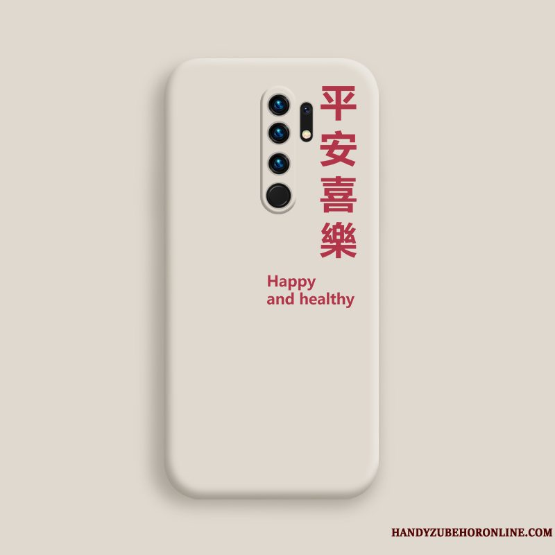 Etui Redmi 9 Tasker Simple Telefon, Cover Redmi 9 Silikone Net Red Af Personlighed