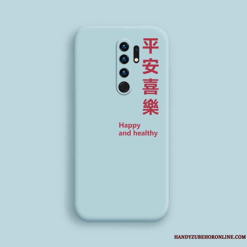 Etui Redmi 9 Tasker Simple Telefon, Cover Redmi 9 Silikone Net Red Af Personlighed