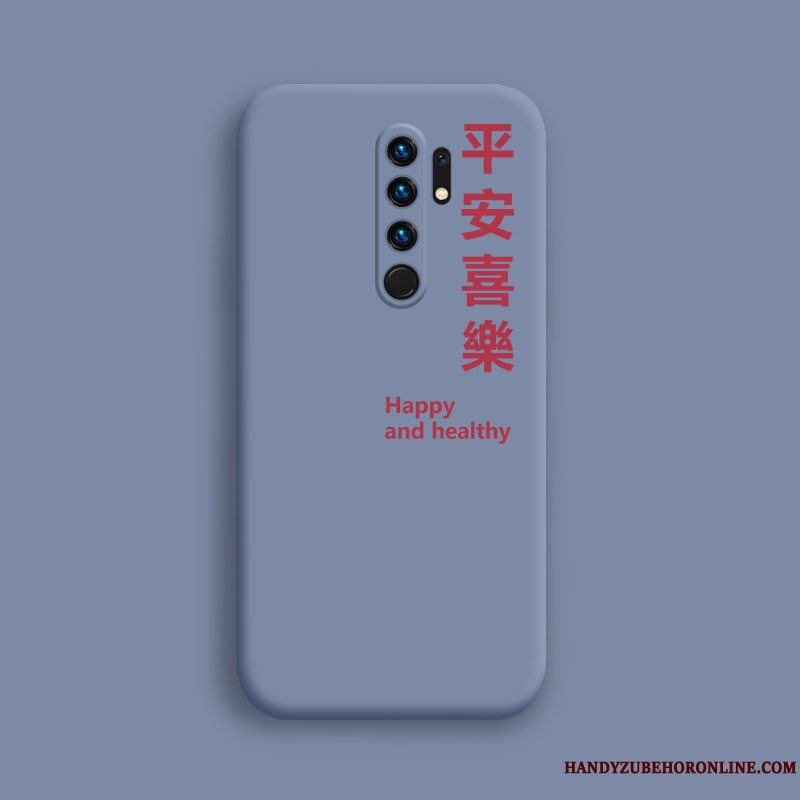 Etui Redmi 9 Tasker Simple Telefon, Cover Redmi 9 Silikone Net Red Af Personlighed