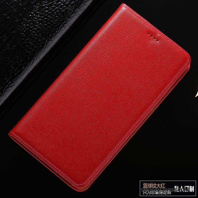 Etui Redmi Note 4x Beskyttelse Mønster Telefon, Cover Redmi Note 4x Læder Rød